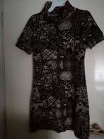 Nog Nieuw CHRIS JANSSENS trui jurk tuniek Zwart Wol Katoen S, Kleding | Dames, Verzenden, Nieuw, Maat 36 (S), Boven de knie