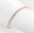 Rosegouden tennisarmband, Sieraden, Tassen en Uiterlijk, Ophalen of Verzenden, Nieuw, Goud