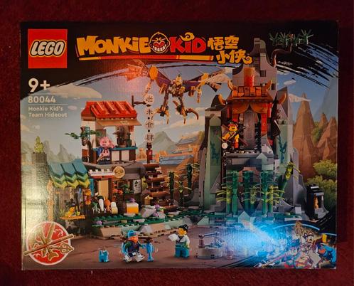 80044 Monkie Kid's Team Hideout, Kinderen en Baby's, Speelgoed | Duplo en Lego, Zo goed als nieuw, Lego, Complete set, Ophalen of Verzenden