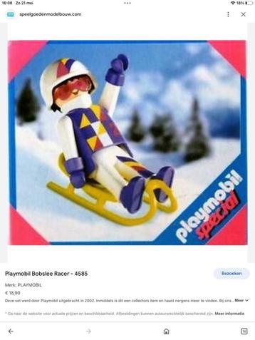 Playmobil 4585 Bobslee racer beschikbaar voor biedingen