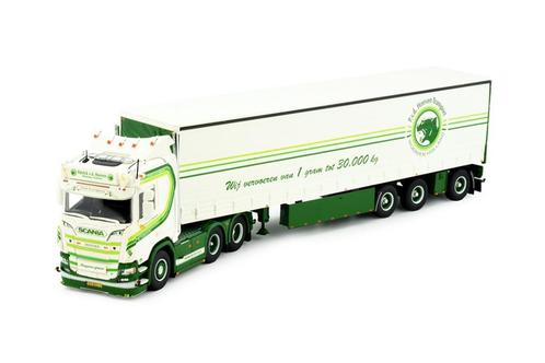 Patrick van der Hoeven Scania CR20H Highline (Tekno 85105), Hobby en Vrije tijd, Modelauto's | 1:50, Nieuw, Bus of Vrachtwagen