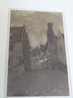 ets straatje Brugge voor 1918, Omer Coppens 1864-1926, Antiek en Kunst, Verzenden