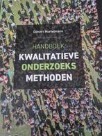 Handboek Kwalitatieve Onderzoeksmethoden, Boeken, Gelezen, Verzenden, HBO, Gamma