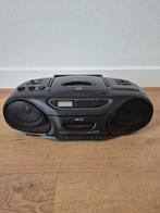 Te koop draagbare radio, cassette recorder en CD speler, Ophalen of Verzenden, Gebruikt