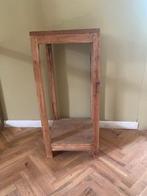 Sokkel/ planten tafel hout, Huis en Inrichting, Woonaccessoires | Zuilen en Pilaren, Ophalen