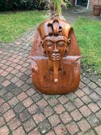 Farao Masker Houtsnijwerk, Ophalen of Verzenden