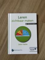 Leren zichtbaar maken (beknopte versie), Boeken, Overige vakken, Ophalen of Verzenden, Zo goed als nieuw, Bazalt