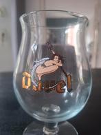 Duvel glas hopduvelin + zingende dames, Verzamelen, Biermerken, Ophalen, Zo goed als nieuw, Glas of Glazen, Duvel