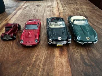 4 sport autotjes beschikbaar voor biedingen