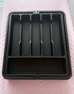 Uitschuifbare Bestekbak - 33-57cm, Kunststof, Nieuw, Ophalen of Verzenden, Vaatwasserbestendig