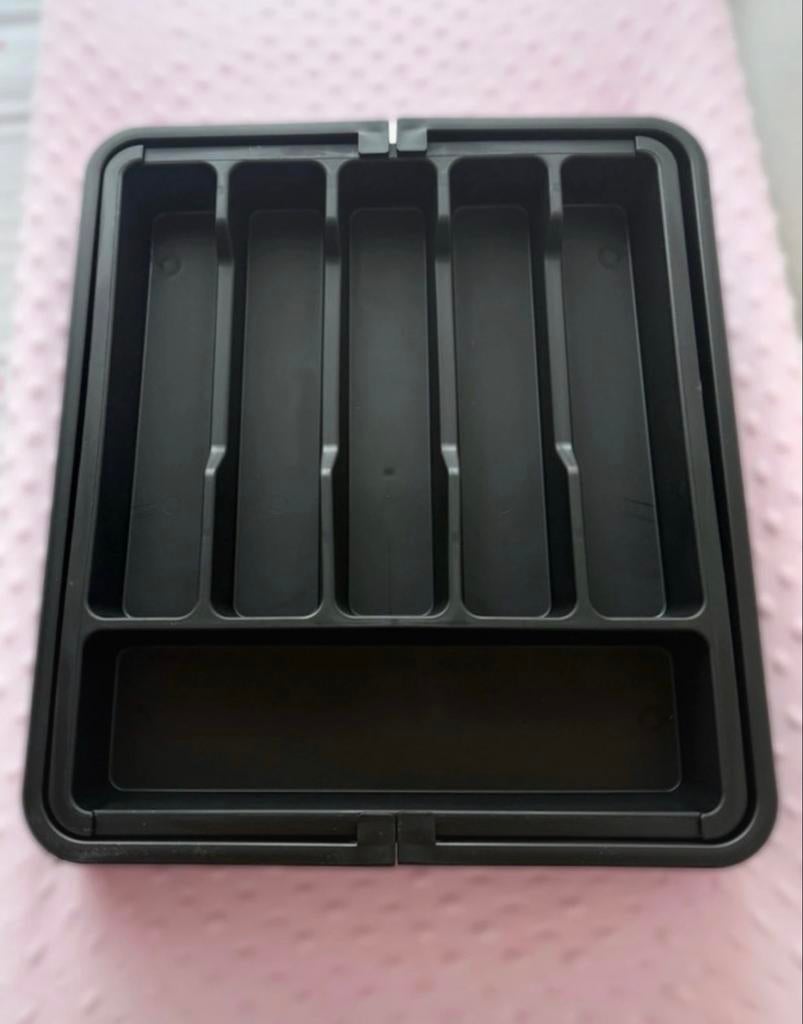 Uitschuifbare Bestekbak - 33-57cm, Huis en Inrichting, Keuken | Bestek, Nieuw, Los bestek, Kunststof, Vaatwasserbestendig, Ophalen of Verzenden