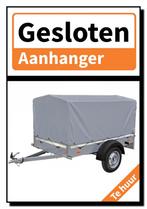 Huif gesloten aanhanger aanhangwagen aanhangwagen boedelbak, Auto diversen, Dakkoffers, Ophalen of Verzenden