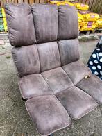 Comfortabele Bruine Draai Stoel, Ophalen, Gebruikt, Bruin, Metaal