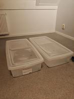 Te koop 7x iris underbed box 35L, Minder dan 35 cm, Minder dan 40 cm, Doos, Gebruikt