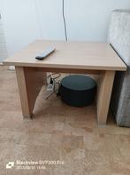 Licht kleurig hout bijzettafel, Ophalen, Zo goed als nieuw, Hout, 55 tot 75 cm