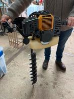 Lumag EB490G Grondboor, Tuin en Terras, Ophalen, Gebruikt, Benzine