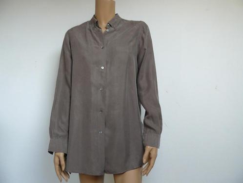 FILIPPA K zijden blouse mat zijde leem bruin XS overhemd, Kleding | Dames, Blouses en Tunieken, Zo goed als nieuw, Maat 34 (XS) of kleiner