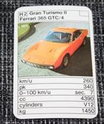 autokaartje FERRARI 365 GTC 4, Auto's, Ophalen of Verzenden, Zo goed als nieuw