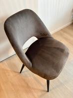 6 zeer nette stoelen, Huis en Inrichting, Stoelen, Ophalen, Bruin, Zo goed als nieuw, Stof