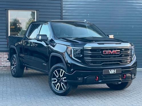 GMC Sierra AT4 6.2 V8 425pk Stoelventilatie Opendak BPM vrij, Auto's, Chevrolet, Bedrijf, Pick-up, 360° camera, 4x4, Achteruitrijcamera