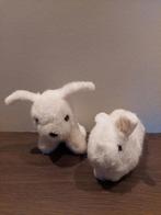 Vintage oude witte konijn knuffels, Kinderen en Baby's, Speelgoed | Knuffels en Pluche, Ophalen of Verzenden, Gebruikt, Konijn