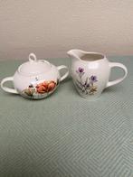 Jet ter Steege Suiker en Melkstel - Gebloemd, Huis en Inrichting, Overige typen, Ophalen of Verzenden, Zo goed als nieuw, Overige stijlen