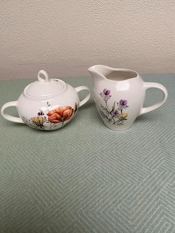 Jet ter Steege Suiker en Melkstel - Gebloemd beschikbaar voor biedingen