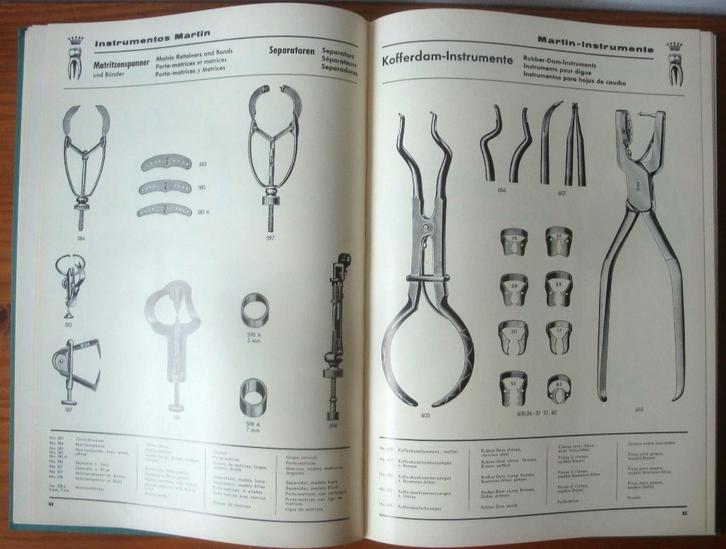 Carl Martin Dental tandarts Katalog Martin Instrumente 1962, Boeken, Techniek, Zo goed als nieuw, Overige onderwerpen, Ophalen of Verzenden