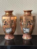 2 Satsuma vazen japans, Ophalen of Verzenden