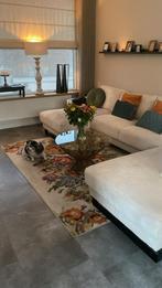 Bloemenkleed - Prachtig vloerkleed met bloemmotief, Ophalen, Gebruikt, Wit, 150 tot 200 cm