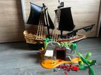 Playmobil Piratenschip met eiland, Ophalen of Verzenden, Gebruikt, Duplo