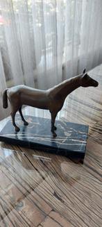Te koop mooie paard op marmeren voet, Ophalen of Verzenden, Overige soorten