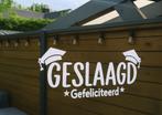 Geslaagd! Stickers, Hobby en Vrije tijd, Verzenden, Nieuw, Feestartikel, Overige