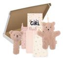 Geboorte baby? Brievenbus cadeau little pink bear