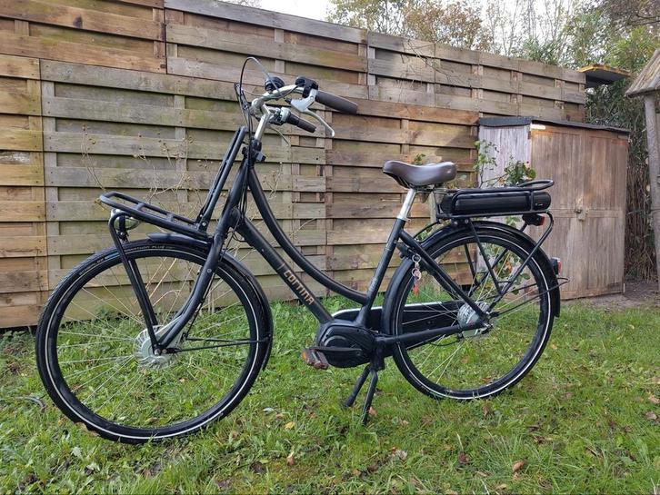 Cortina E-U4Nieuwe Bafang middenmotor M300 1 jaar garantie, Fietsen en Brommers, Elektrische fietsen, Gebruikt, Cortina, 47 tot 51 cm