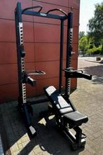 Technogym Pure Strength Halfrack, 147,5kg Gewichten,Bankje, Ophalen, Zo goed als nieuw, Overige typen