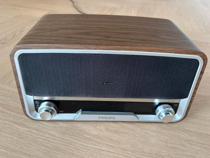 Philips ORD7300/10 Retro FM/DAB+ Radio, Audio, Tv en Foto, Radio's, Zo goed als nieuw, Radio, Ophalen of Verzenden