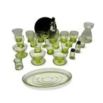 Lot uraniumglas, Antiek en Kunst, Ophalen of Verzenden