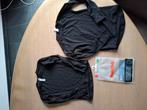 Thermo shirt kids maat 122-128 zwart 2 stuks, Gebruikt, Jongen of Meisje, Ophalen of Verzenden, Shirt of Longsleeve
