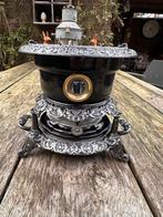 Mooie Haller 1-pits petroleumstel, Antiek en Kunst, Antiek | Emaille, Ophalen of Verzenden