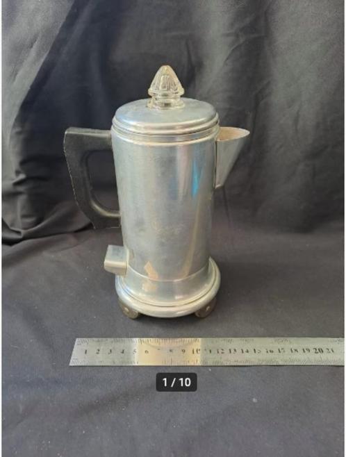 Vintage Empire USA made Coffee maker aluminum & glass 15, Antiek en Kunst, Antiek | Keukenbenodigdheden, Ophalen of Verzenden
