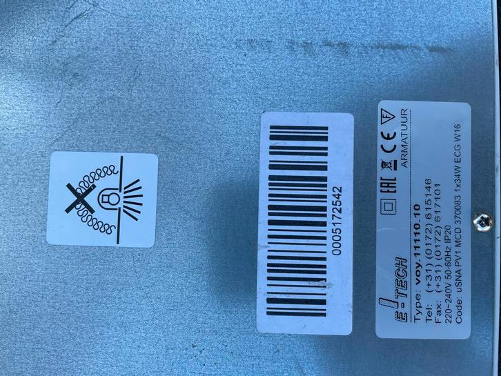 Led Paneel - Perfecte Verlichting, Huis en Inrichting, Lampen | Plafondlampen, Gebruikt, Metaal, Ophalen