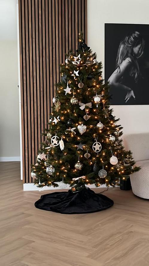 Kunst kerstboom met vaste verlichting 1.80 hoog, Diversen, Kerst, Zo goed als nieuw, Ophalen of Verzenden