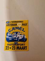 4606Vintage Amsterdam BP Rally Camel Ford Motorsport Sticker, Ophalen of Verzenden