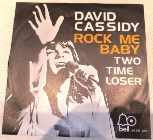 David Cassidy - Rock me baby (single), Cd's en Dvd's, Vinyl | Overige Vinyl, Gebruikt, Overige formaten, Verzenden