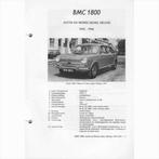BMC 1800 Ado 17 Vraagbaak losbladig 1965-1966 #4 Nederlands, Ophalen of Verzenden, Gelezen, Overige merken