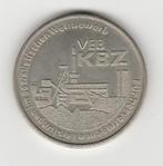 Munt / Penning DDR (Oost-Duitsland) - VEB KBZ, Ophalen of Verzenden, Overige materialen, Buitenland