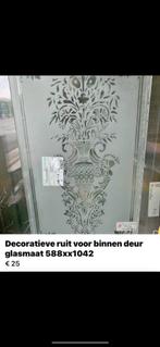 Decoratieve binnenruit, Doe-het-zelf en Verbouw, Glas en Ramen, Ophalen, Minder dan 80 cm, 80 tot 120 cm, Zo goed als nieuw