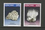 Faroer 237-238 Zee minaralen 1992 serie postfris, Verzenden, Postfris, Dier of Natuur