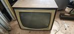 Oude buizen tv zwart wit Aristona televisie., Ophalen